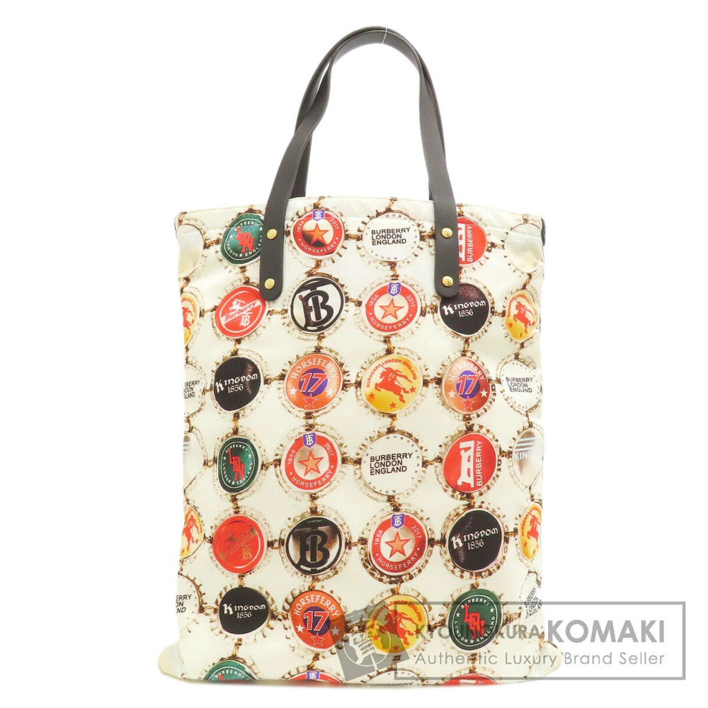 Burberry bottle cap tote bag